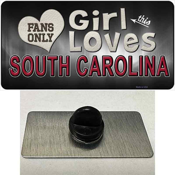 This Girl Loves South Carolina Wholesale Novelty Metal Hat Pin