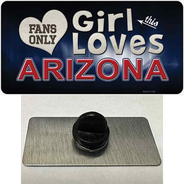 This Girl Loves Arizona Wholesale Novelty Metal Hat Pin