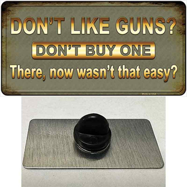 Dont Like Guns Wholesale Novelty Metal Hat Pin