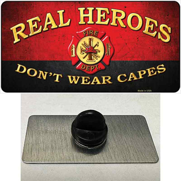 Real Heroes Red Wholesale Novelty Metal Hat Pin