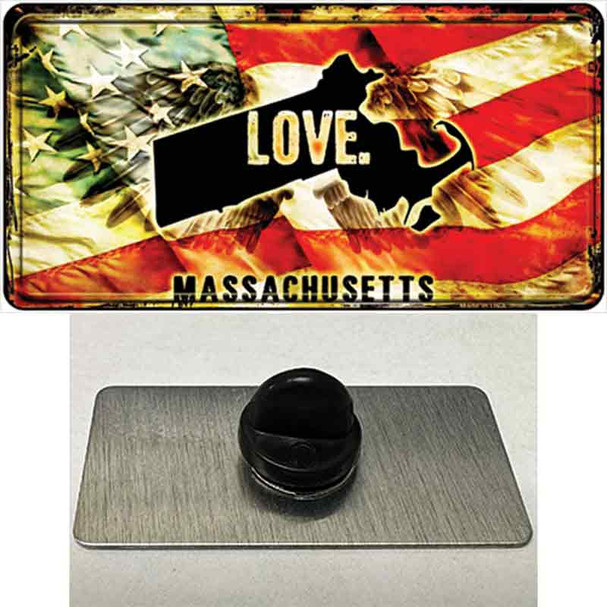 Massachusetts Love Wholesale Novelty Metal Hat Pin