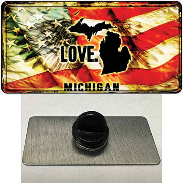 Michigan Love Wholesale Novelty Metal Hat Pin