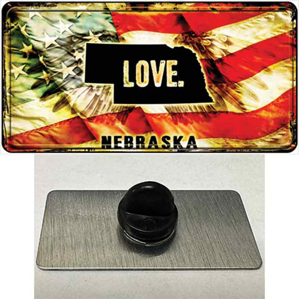 Nebraska Love Wholesale Novelty Metal Hat Pin