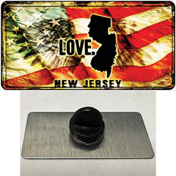 New Jersey Love Wholesale Novelty Metal Hat Pin