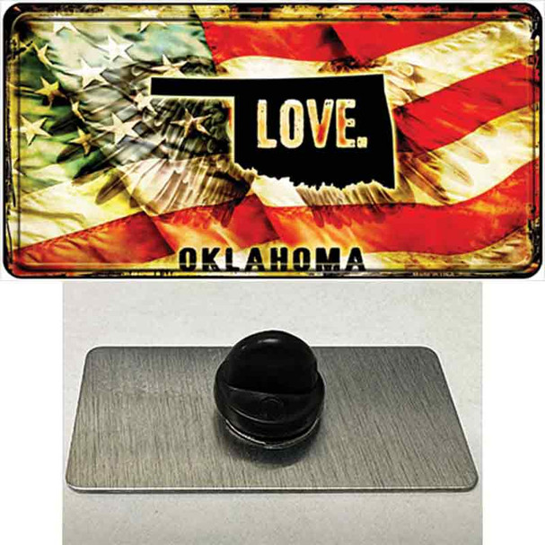 Oklahoma Love Wholesale Novelty Metal Hat Pin