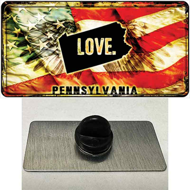 Pennsylvania Love Wholesale Novelty Metal Hat Pin