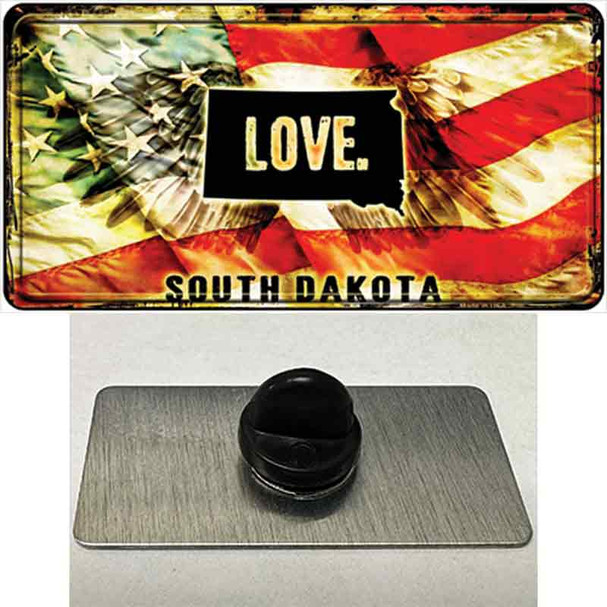 South Dakota Love Wholesale Novelty Metal Hat Pin