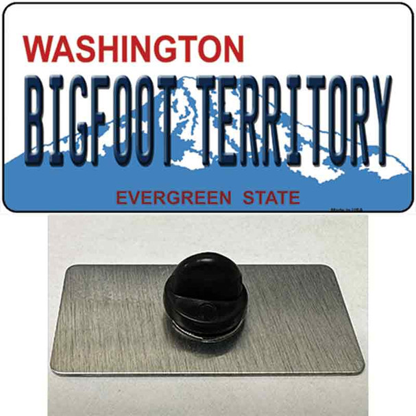 Bigfoot Territory Washington Wholesale Novelty Metal Hat Pin