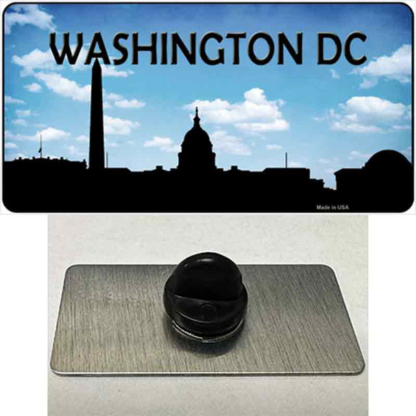 Washington DC Silhouette Wholesale Novelty Metal Hat Pin
