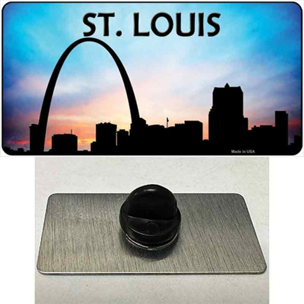 St Louis Silhouette Wholesale Novelty Metal Hat Pin