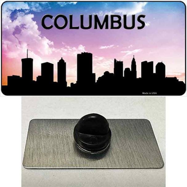 Columbus Silhouette Wholesale Novelty Metal Hat Pin