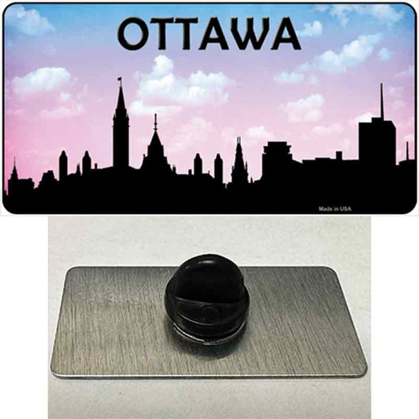 Ottawa Silhouette Wholesale Novelty Metal Hat Pin