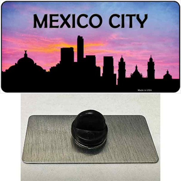 Mexico City Silhouette Wholesale Novelty Metal Hat Pin