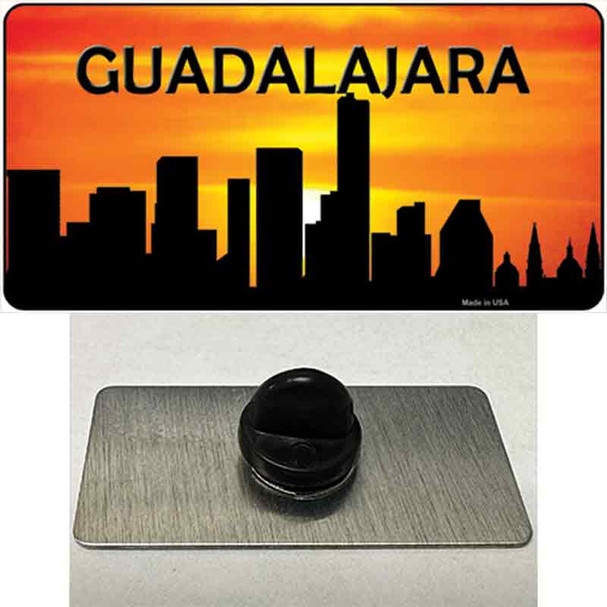 Guadalajara Silhouette Wholesale Novelty Metal Hat Pin