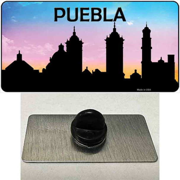 Puebla Silhouette Wholesale Novelty Metal Hat Pin