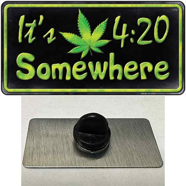Its 4:20 Wholesale Novelty Metal Hat Pin
