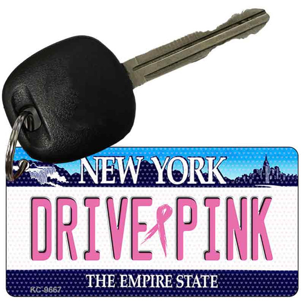 Drive Pink New York Wholesale Novelty Key Chain