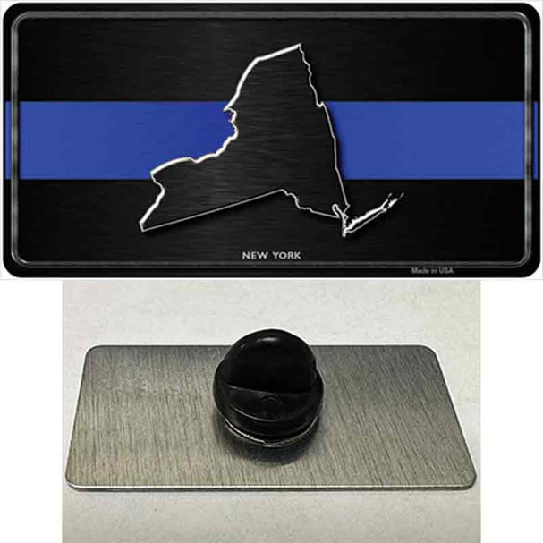 New York Thin Blue Line Wholesale Novelty Metal Hat Pin
