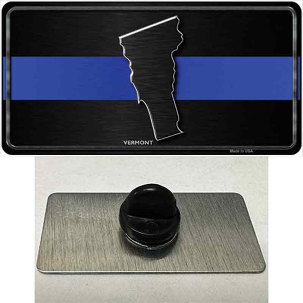 Vermont Thin Blue Line Wholesale Novelty Metal Hat Pin