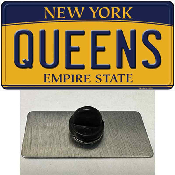 Queens New York Wholesale Novelty Metal Hat Pin