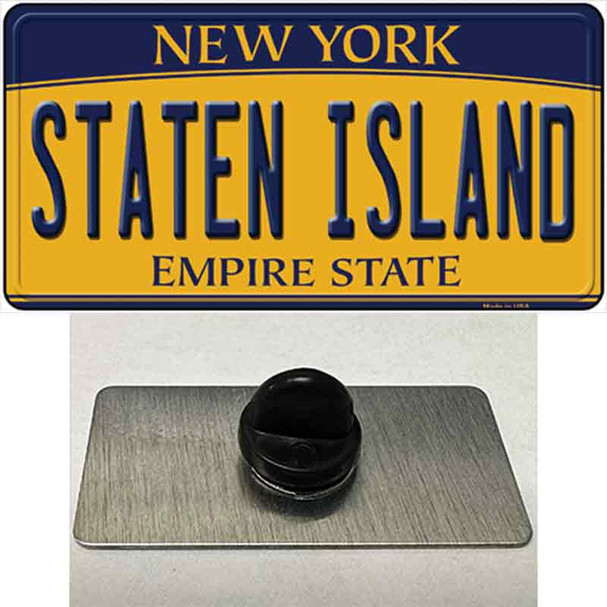 Staten Island New York Wholesale Novelty Metal Hat Pin