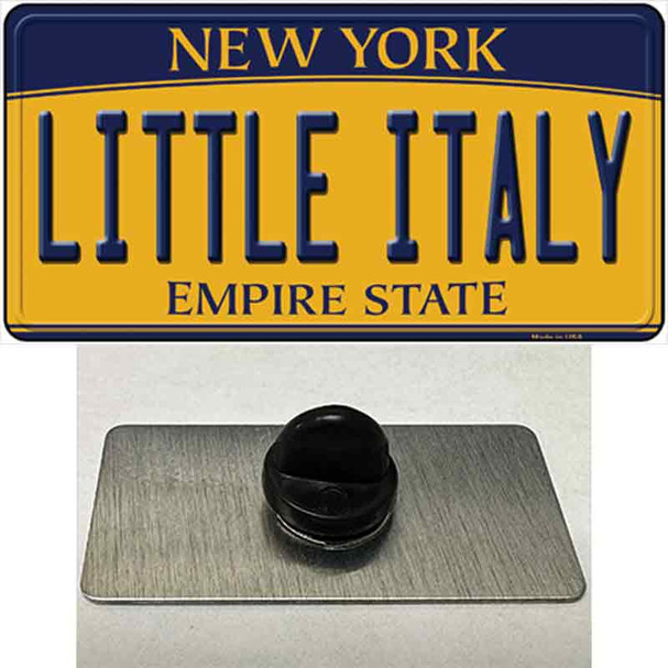 Little Italy New York Wholesale Novelty Metal Hat Pin