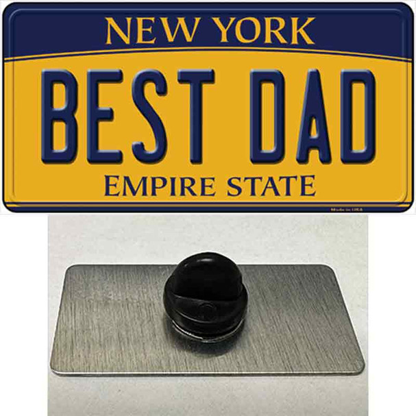 Best Dad New York Wholesale Novelty Metal Hat Pin