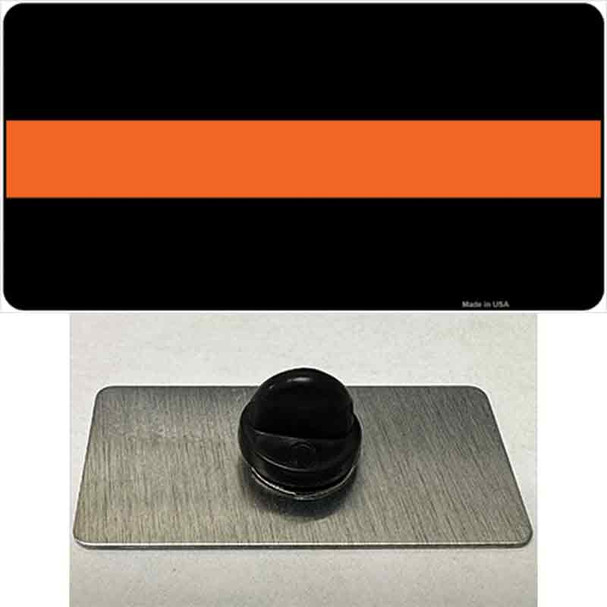 Thin Orange Line Wholesale Novelty Metal Hat Pin