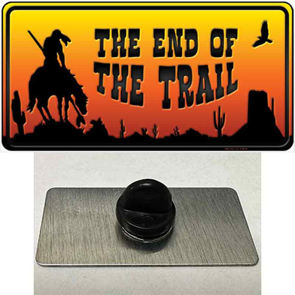End Of Trail Scenic Wholesale Novelty Metal Hat Pin