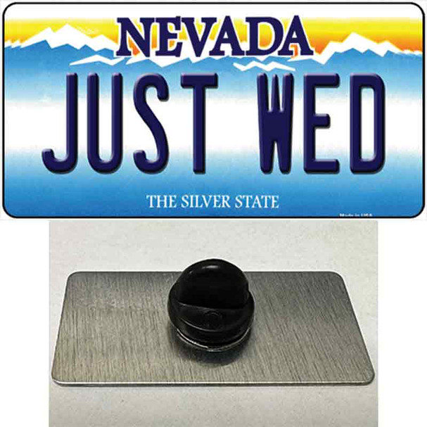 Just Wed Nevada Wholesale Novelty Metal Hat Pin