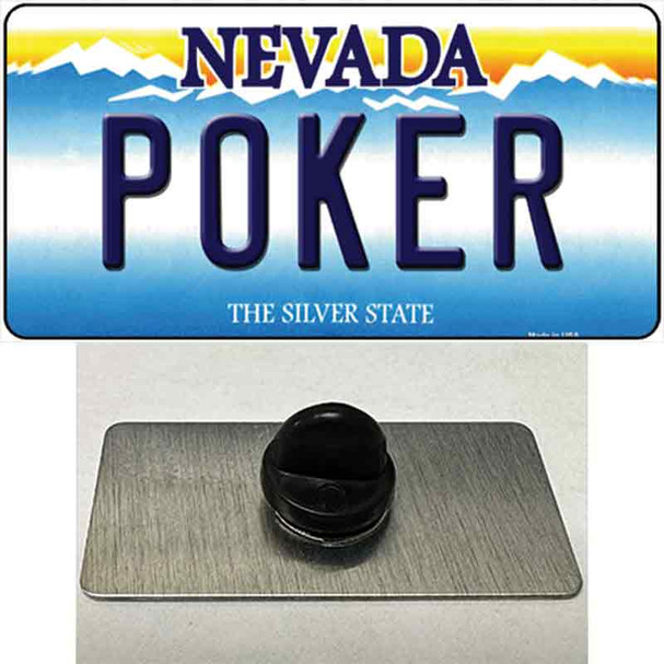 Poker Nevada Wholesale Novelty Metal Hat Pin