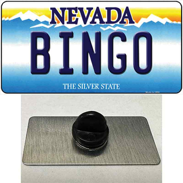 Bingo Nevada Wholesale Novelty Metal Hat Pin