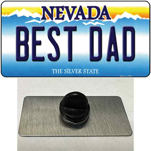 Best Dad Nevada Wholesale Novelty Metal Hat Pin