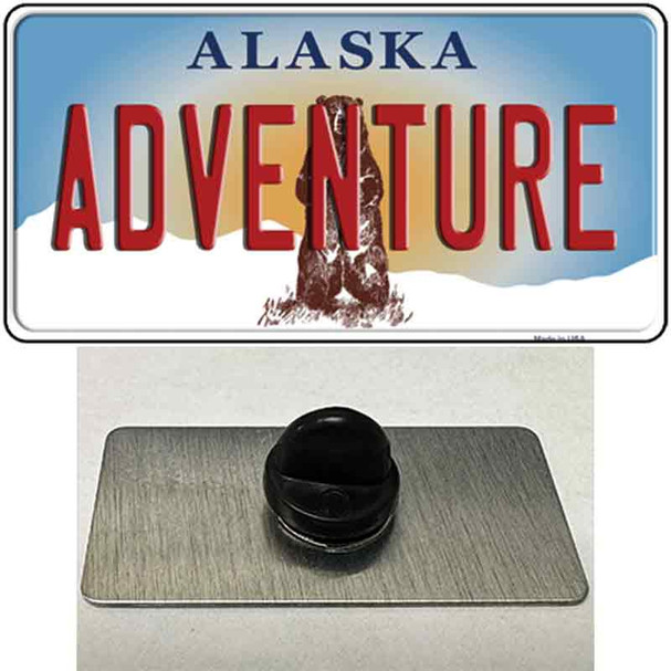 Adventure Alaska State Wholesale Novelty Metal Hat Pin