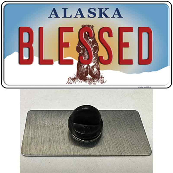 Blessed Alaska State Wholesale Novelty Metal Hat Pin