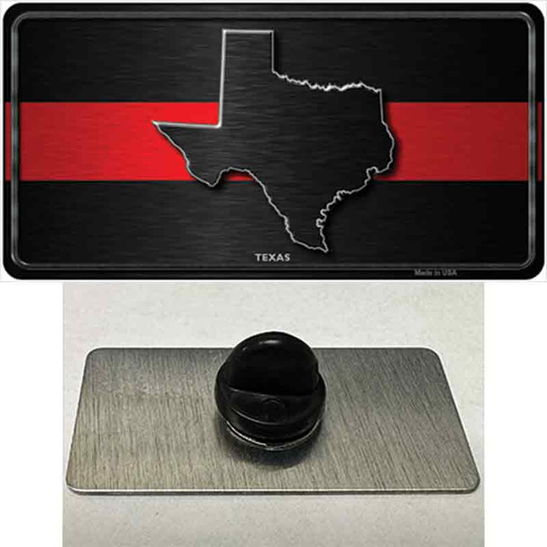 Texas Thin Red Line Wholesale Novelty Metal Hat Pin