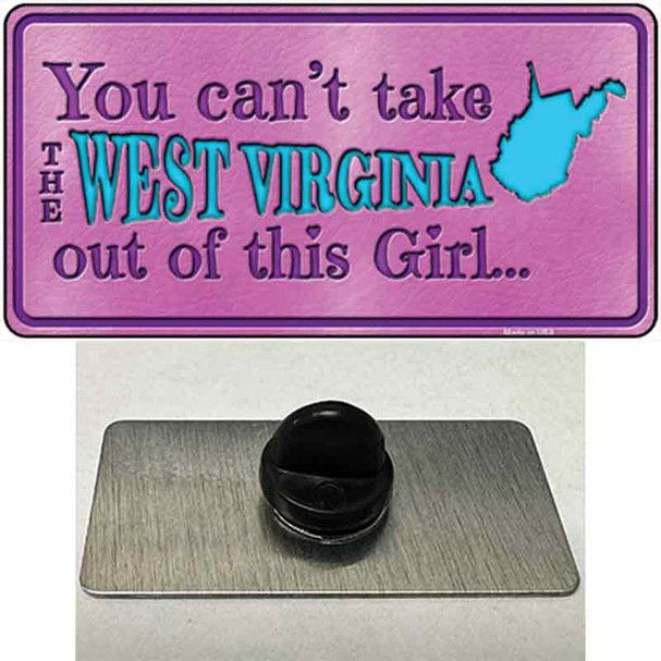West Virginia Girl Wholesale Novelty Metal Hat Pin