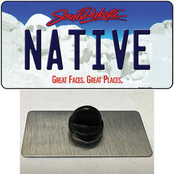 Native South Dakota Wholesale Novelty Metal Hat Pin