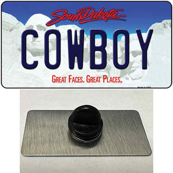 Cowboy South Dakota Wholesale Novelty Metal Hat Pin