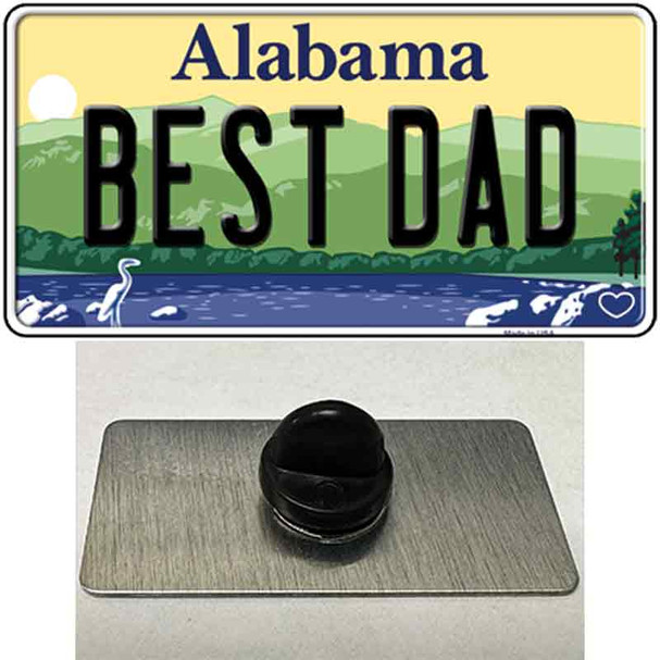 Best Dad Alabama Wholesale Novelty Metal Hat Pin