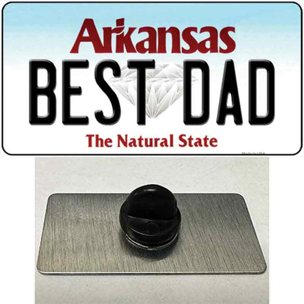 Best Dad Arkansas Wholesale Novelty Metal Hat Pin