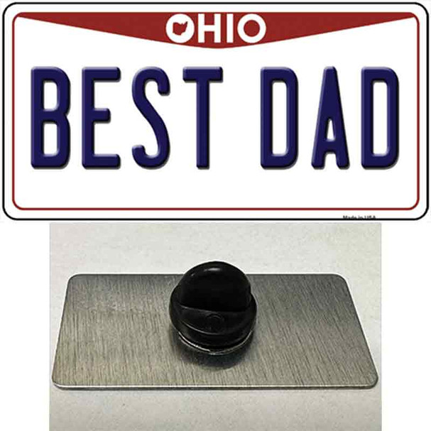 Best Dad Ohio Wholesale Novelty Metal Hat Pin