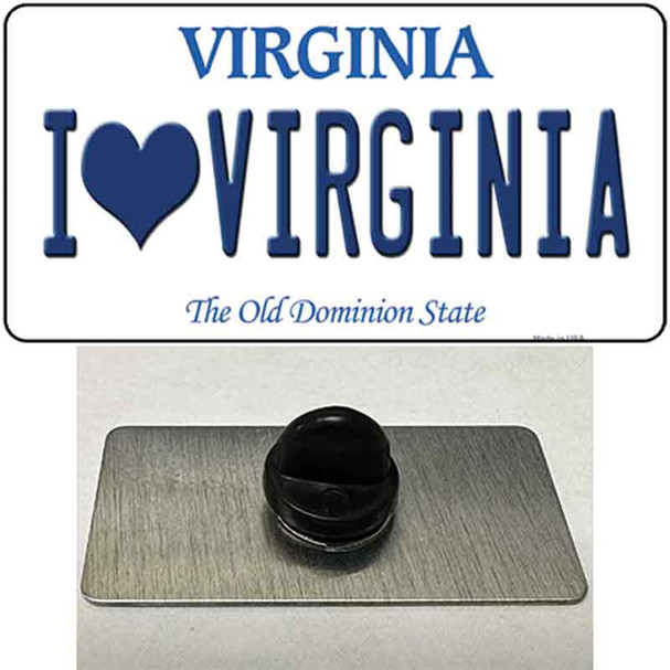 I Love Virginia Wholesale Novelty Metal Hat Pin