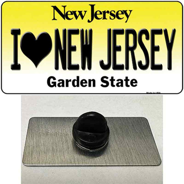I Love New Jersey Wholesale Novelty Metal Hat Pin