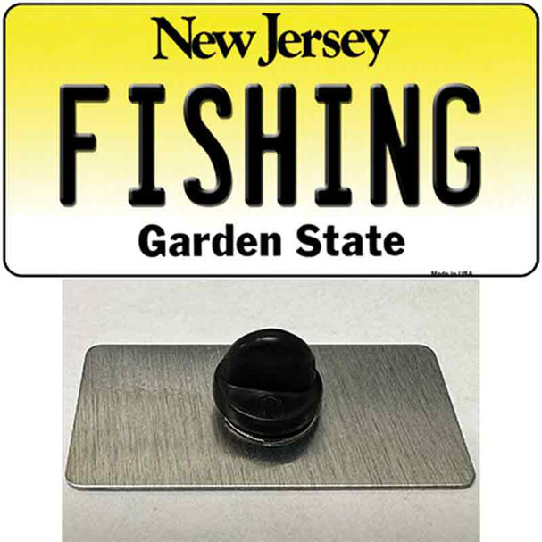 Fishing New Jersey Wholesale Novelty Metal Hat Pin