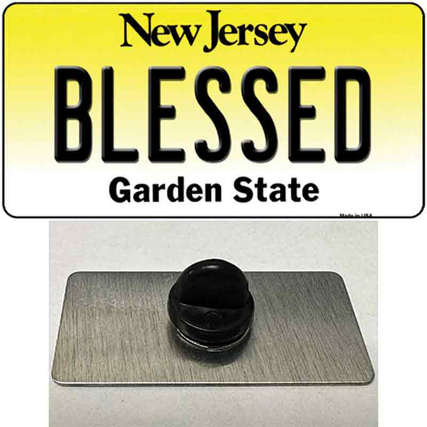 Blessed New Jersey Wholesale Novelty Metal Hat Pin