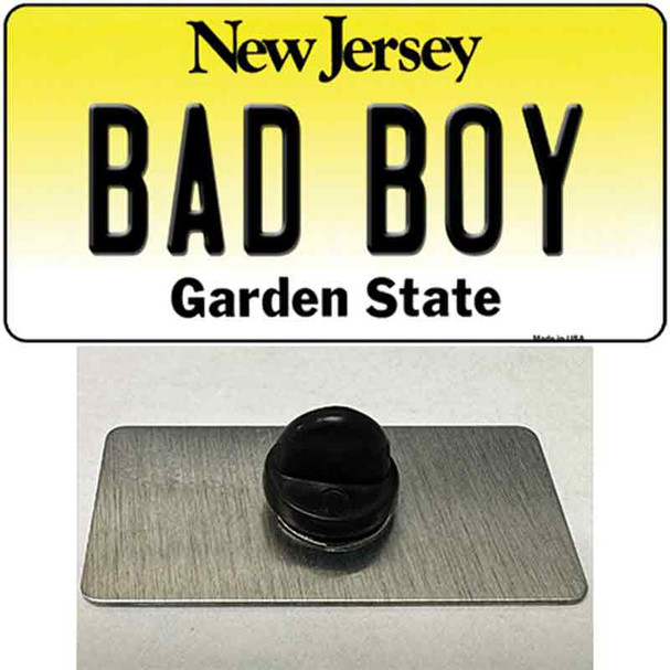 Bad Boy New Jersey Wholesale Novelty Metal Hat Pin