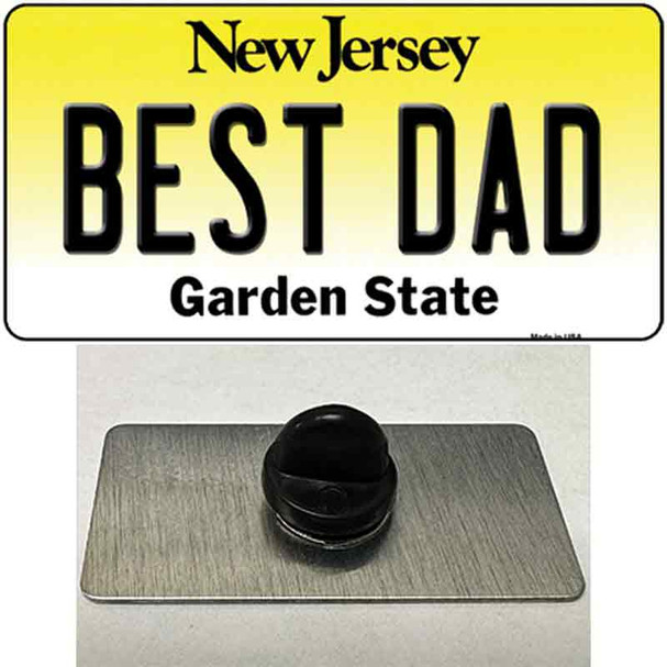 Best Dad New Jersey Wholesale Novelty Metal Hat Pin