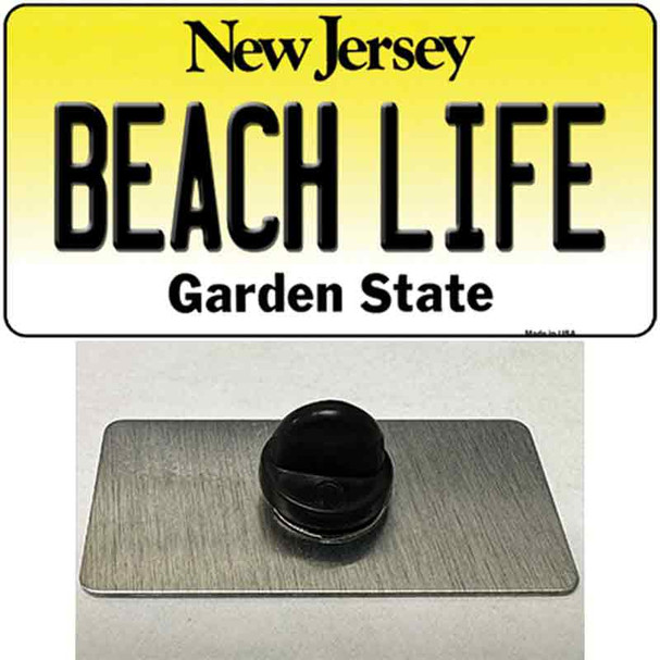 Beach Life New Jersey Wholesale Novelty Metal Hat Pin