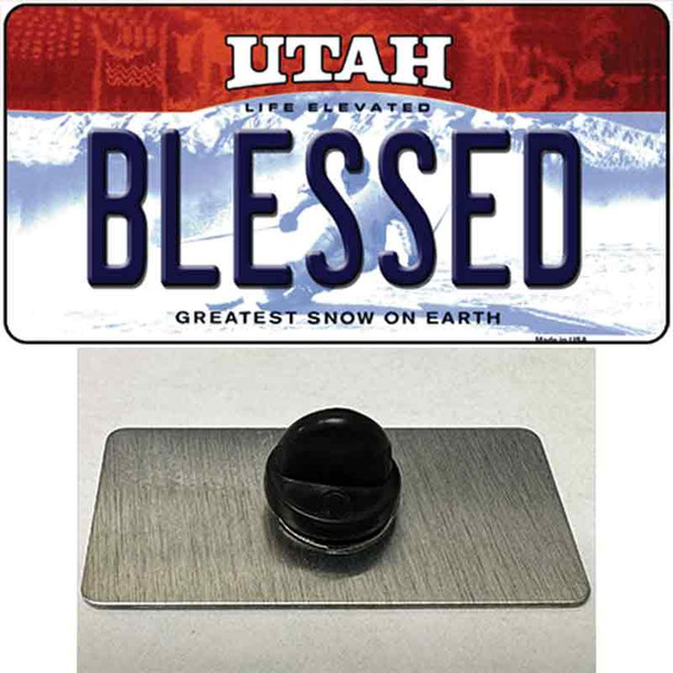Blessed Utah Wholesale Novelty Metal Hat Pin